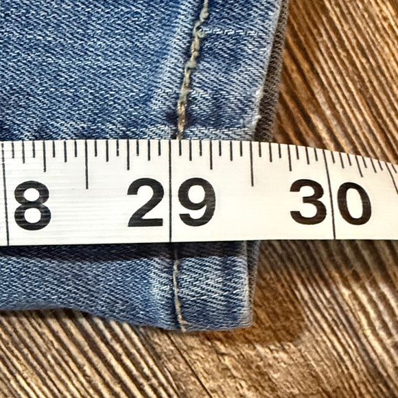 Chico’s Platinum Jeans with Rips & Rhinestone - Picture 9 of 10